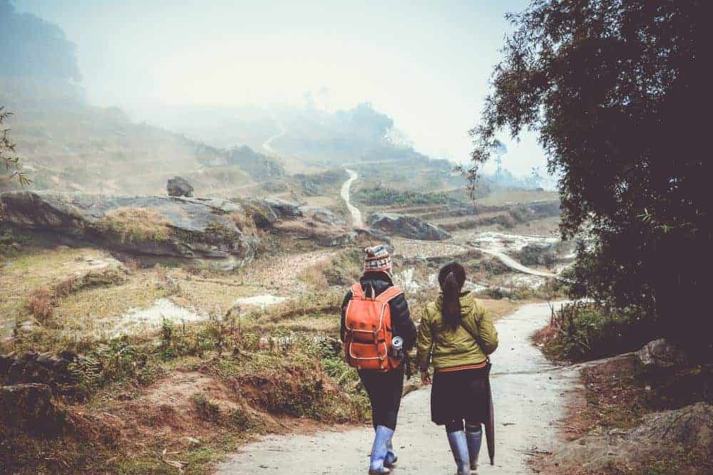 Hiking and enjoying nature, while you immerse in the lifestyle of the hill tribes. The most prominent attraction in the area around Sapa is Fan Si Pan, which is the highest mountain in Vietnam. It's only 19km from town. This may seem like a short distance, but the trek is not easy; the rough terrain and unpredictable weather present some difficulties, specially in a rainy day, and endurance is a must.