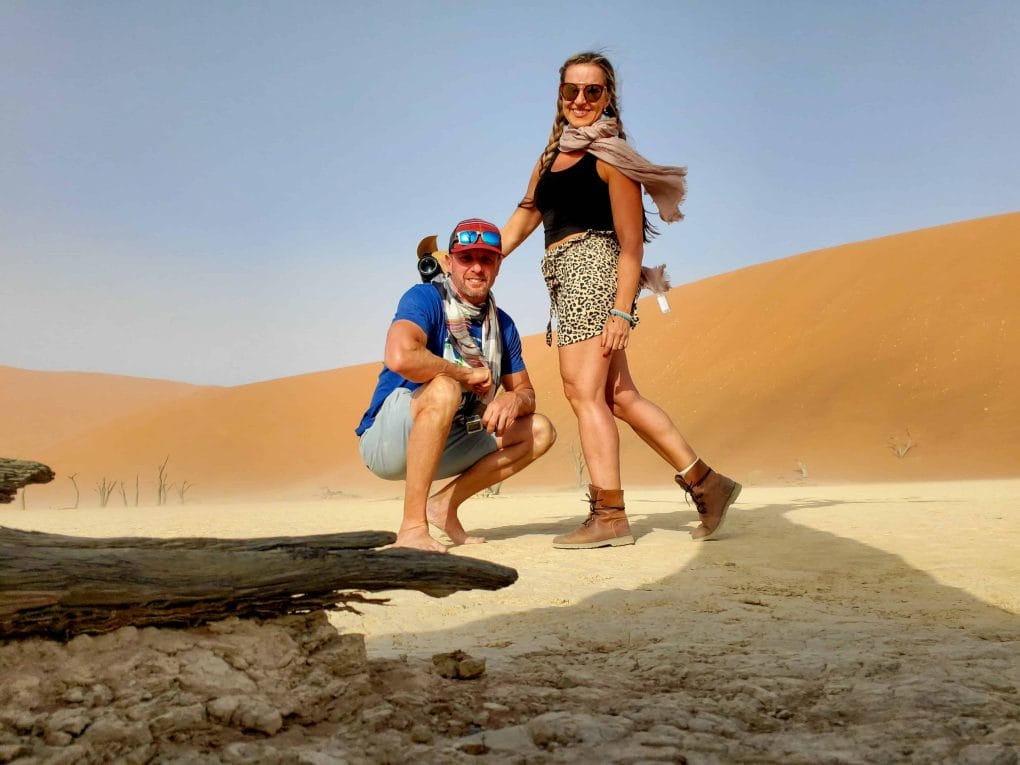 Traveling as a couple in Namibia