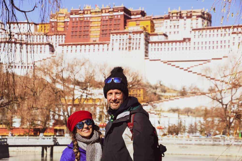 couple trip to Tibet