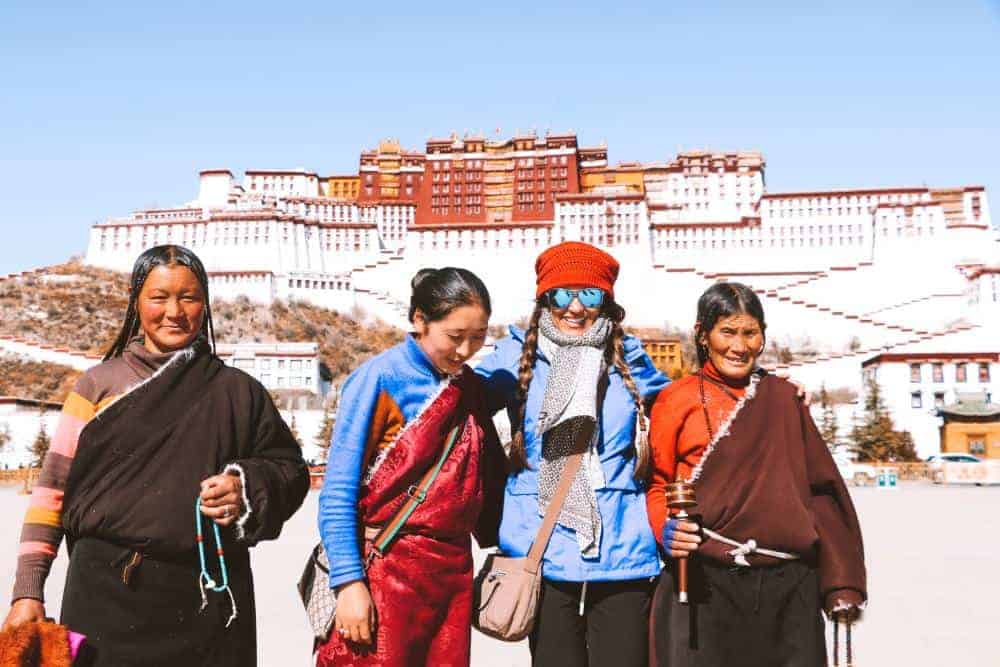 Tibetan are people with a strong spirit