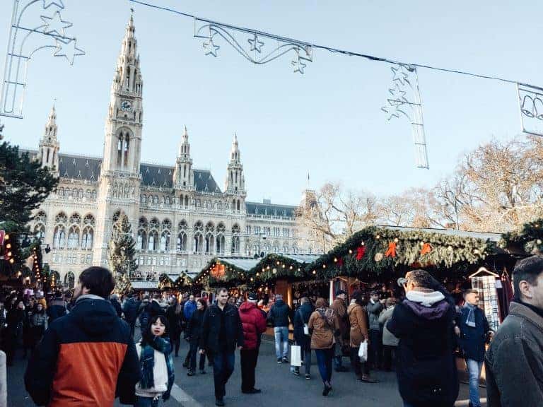 Christmas market in Austria
