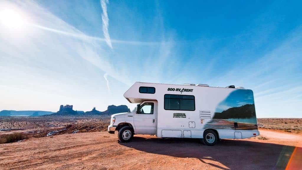 RV rental prices for road trip
