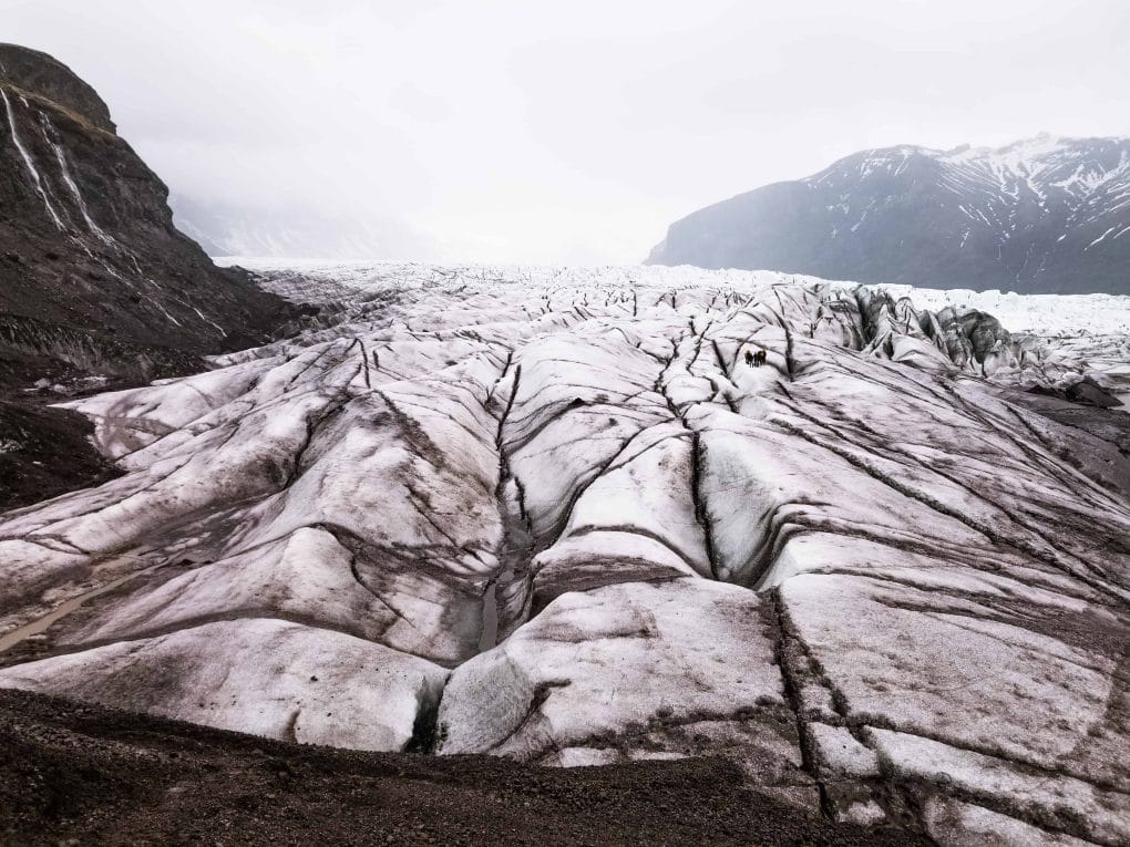 Glacier hike in Iceland