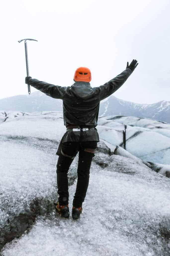 Glacier hiking Iceland