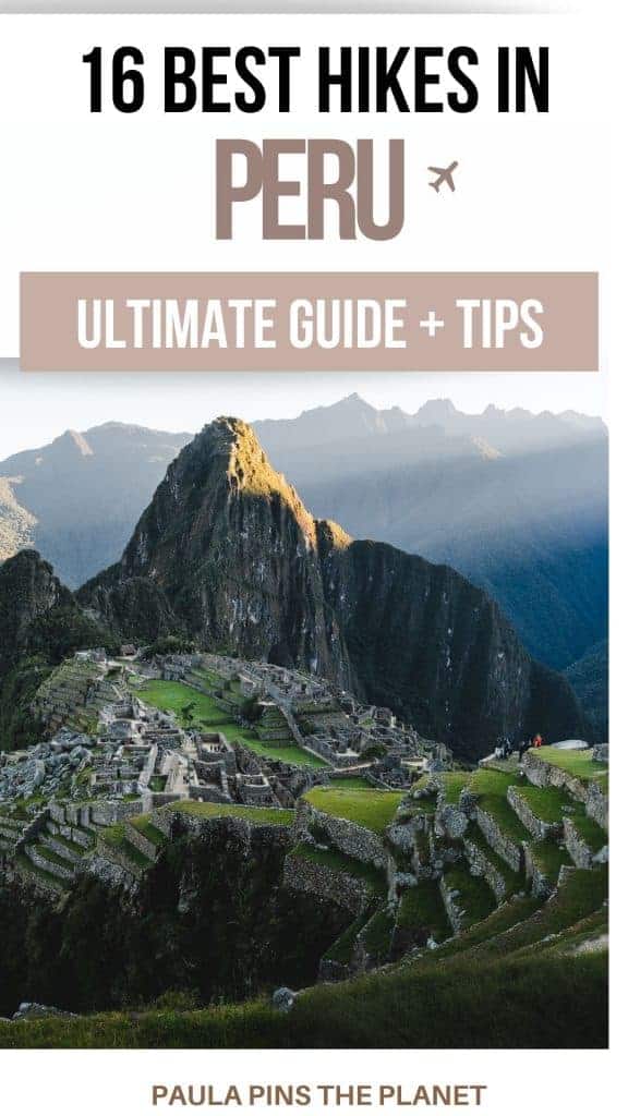 Best Peru hikes pinterest