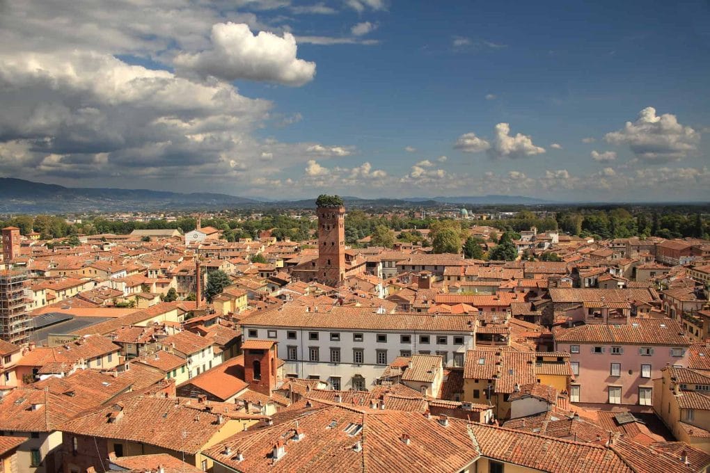 from Rome to Tuscany and visit Lucca