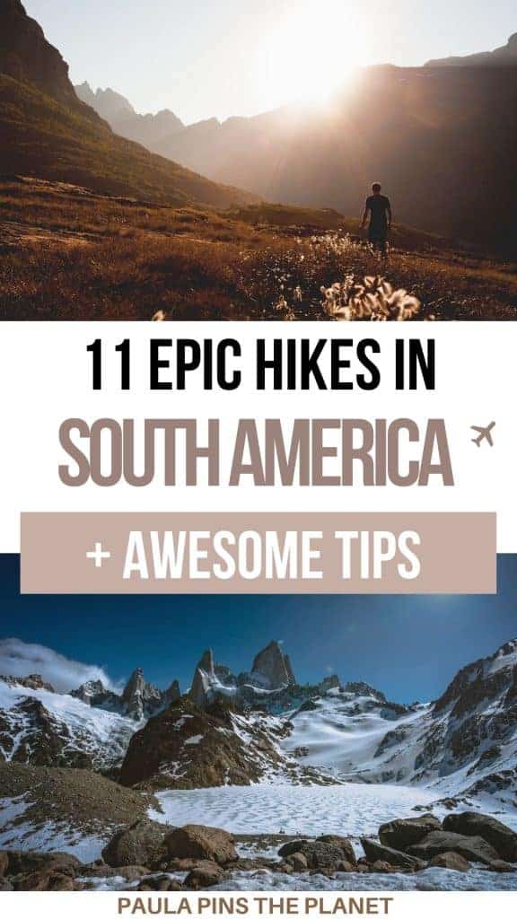 South America Hikes pinterest