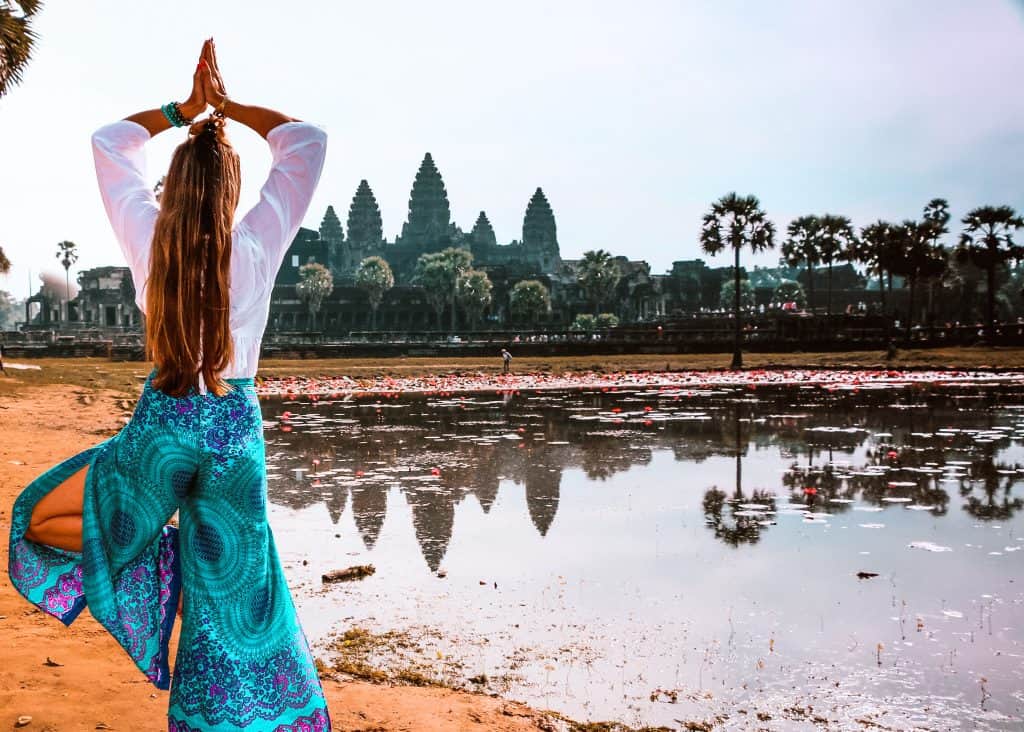 One of the best places to pin the planet is Cambodia