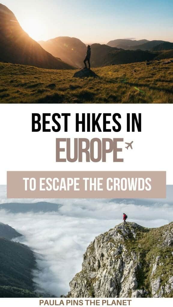 Best Hikes in Europe Pinterest