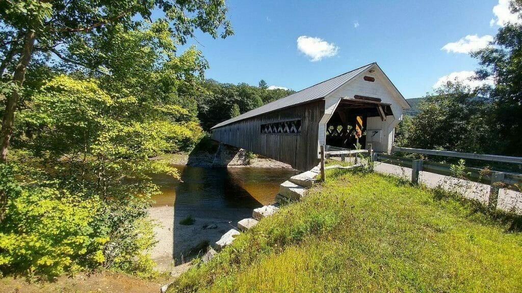 West Dummerston is one of the most beautiful covered bridges in Vermont